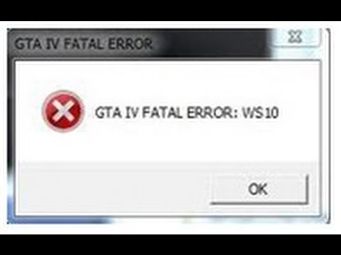 gta 5 fatal error
